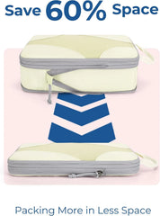Bagsmart Compression Packing Cubes, Travel Bag Cruise Ship Essentials