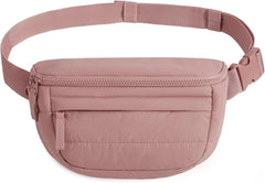 BAGSMART Fanny Packs for Women Cross Body Lightweight Puffy Belt Bag