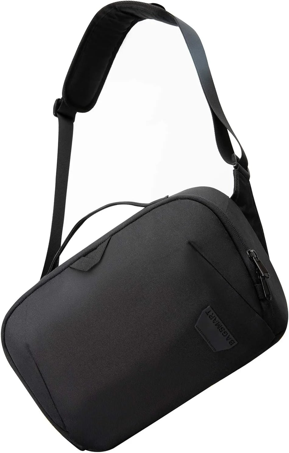 BAGSMART Canvas Camera Bag, Water-resistant Anti-Theft Women Men, Black