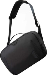BAGSMART Canvas Camera Bag, Water-resistant Anti-Theft Women Men, Black