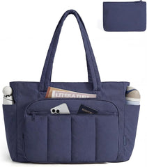 BAGSMART Tote Bag for Women, 2 Set Work Tote Bag with Zipper