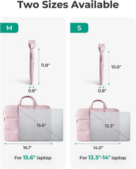 BAGSMART Laptop Sleeve 13.3-14 Inch Puffer Slim Protective Case for Women