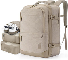 BAGSMART 37L Expandable Travel Backpack Compression Carry On Daypack