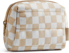 BAGSMART Small Makeup Bag, Mini Zipper Cosmetic Pouch for Purse