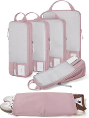 BAGSMART Compression Packing Cubes for Travel Essentials