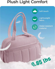 BAGSMART Duffle Bag for Travel, Gym Bag for Women, Weekender Carry on