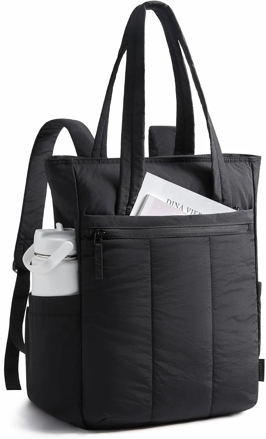 BAGSMART Backpack for Women, 15.6 Inch Tote Backpack for Travel