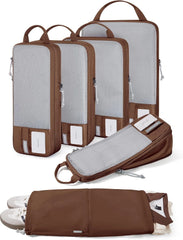 BAGSMART Compression Packing Cubes for Travel Essentials