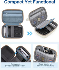 BAGSMART Digital Camera Case Protective Lightweight Camera Bag with Strap