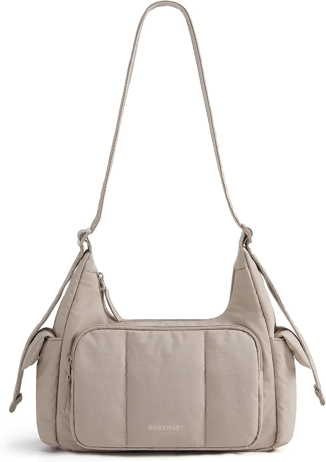 BAGSMART Crossbody Hobo Bags for Women, Small Puffer Everyday Purse