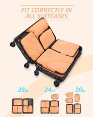 BAGSMART Compression Packing Cubes for Travel