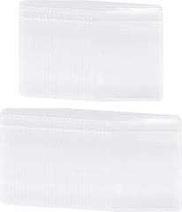 BAGSMART Jewelry Bags 50 Pcs Small Ziplock Rings Bags 2 x 3 Inch PVC Earring Packaging Sealing Zipper Clear Plastic Pouch Transparent Jewelry Organizer (Hanging Bag Is Not Included)