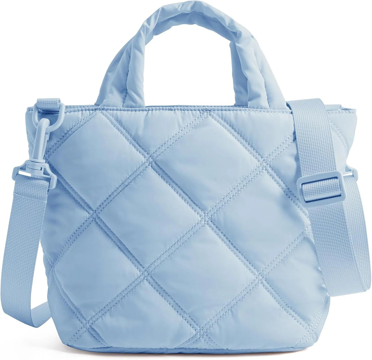 BAGSMART Crossbody Bags for Women, Lightweight Purses for Women, Quilted Puffer Tote Handbags for Daily Use,Shop,Travel